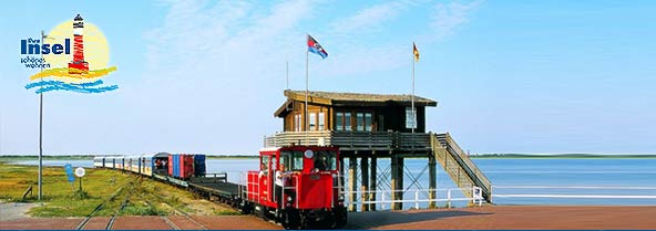Exklusive Ferienwohnungen - Wangerooge in der Nordsee: Anreise Insel Wangerooge, Bahn, Schiff, Urlaub, Reise, Ferien, Insel Wangerooge, Insel Nordsee, Ferienwohnung mieten