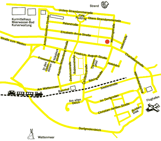 Grundriss - Villa Vivaldi - Wangerooge